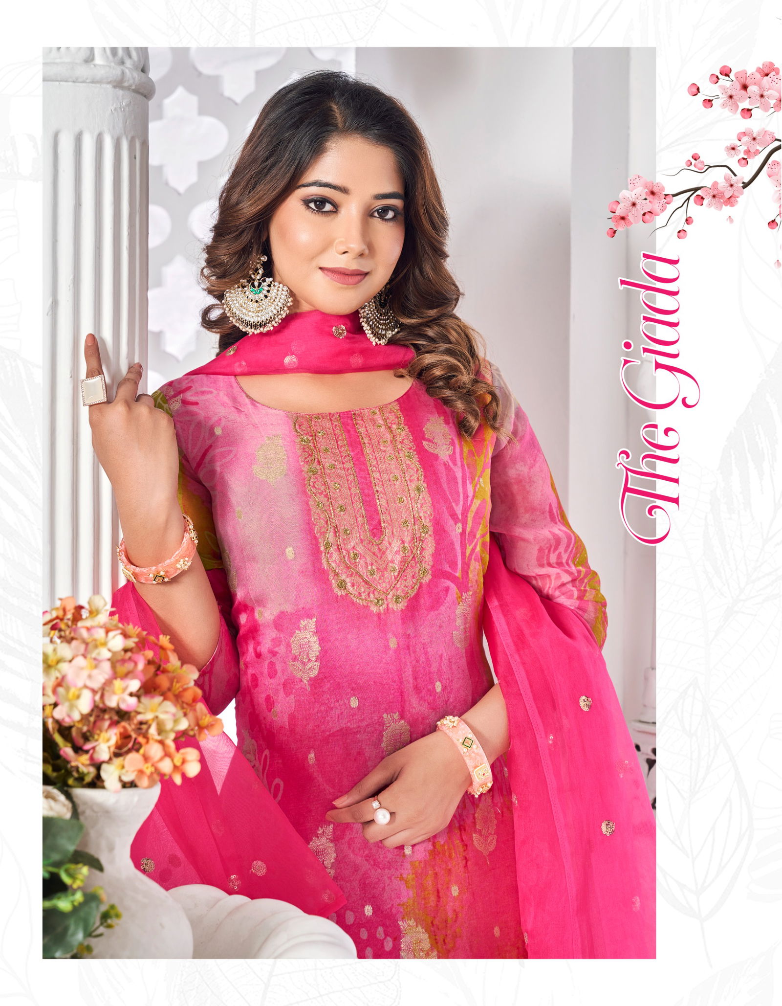 Gulnaz Vol 1 By Radhika Organza Silk Kutris With Bottom Dupatta Wholesale Online